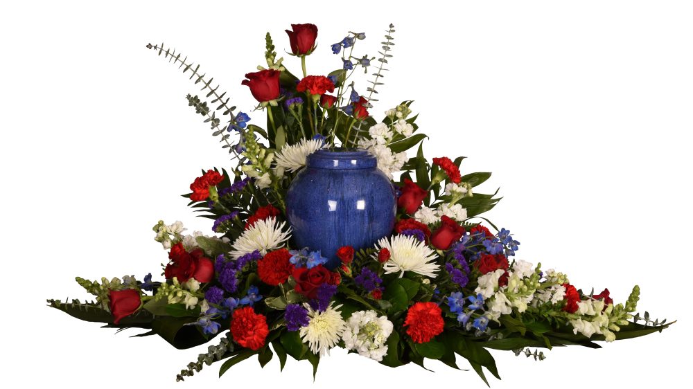 Military Cremation Setting